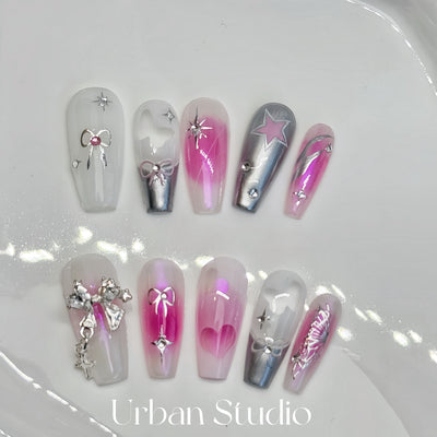 Stardust Fantasy Press-On Nails