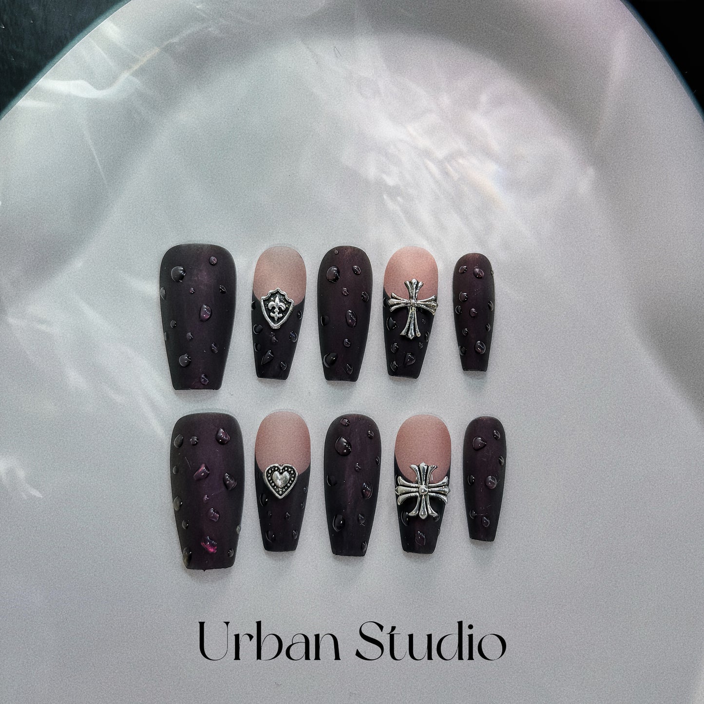 Gothic Luxe Press-On Nails