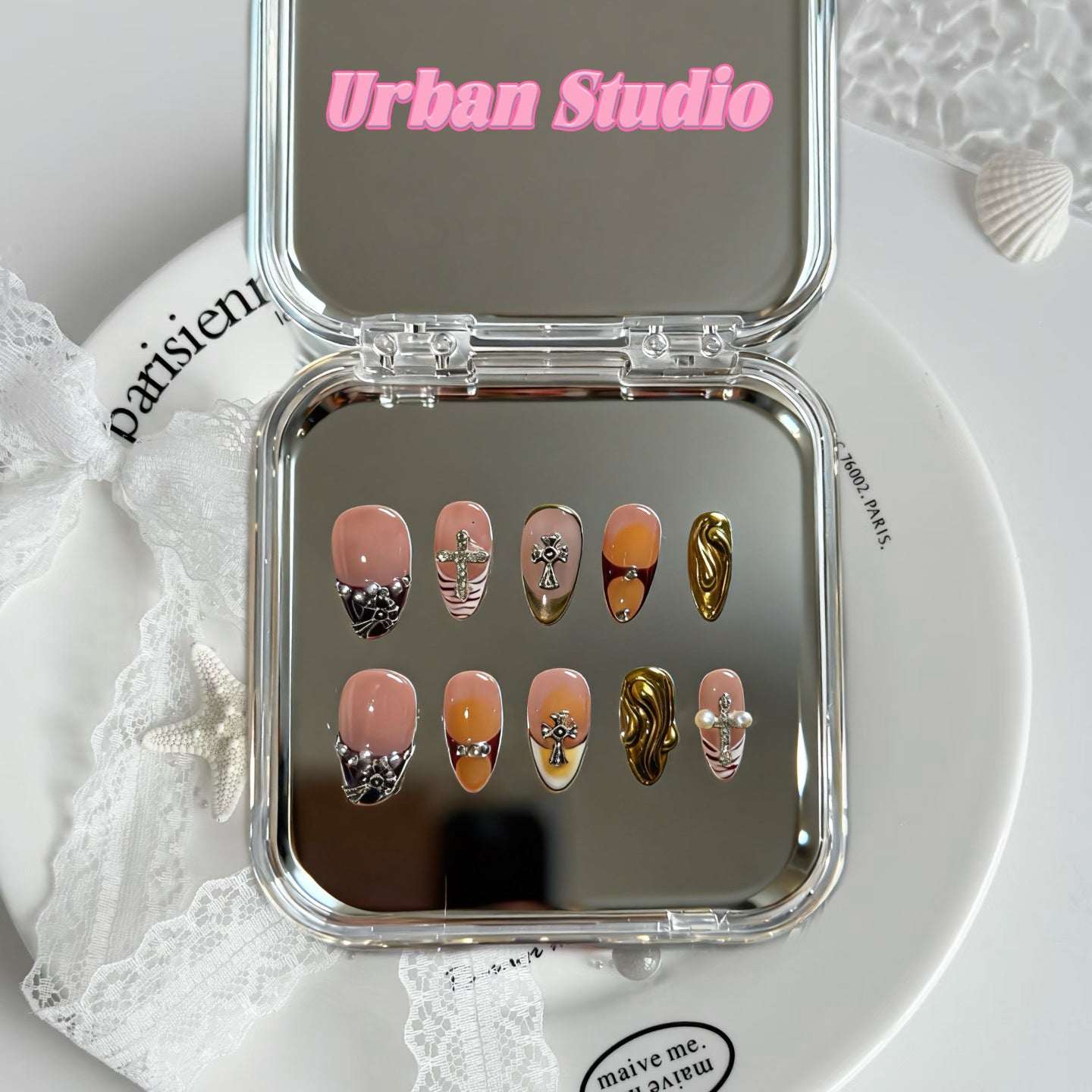 Gold Charm Mixed Set