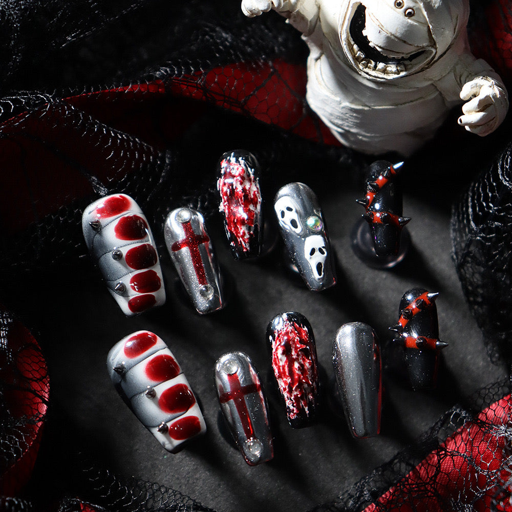 Bloody Nightmare Press-On Nails